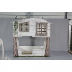 Pat Casa in Copac cu Etaj - Tree House - Pat etajat mare din lemn MDF Pat Casa in Copac cu Etaj - Tree House - Pat etajat mare din lemn MDF